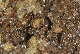 Red-Brown Jarosite Crystal Cluster - Colorado Mine, Utah #109994-2